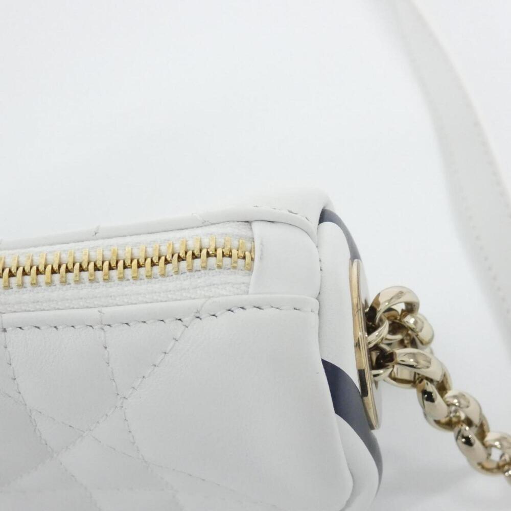 CHRISTIAN DIOR White Shoulder Bag - Picture 5 of 8